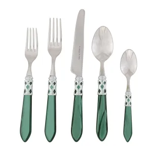 Aladdin Brilliant Five Piece Place Setting - Green