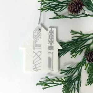 Architecture House Christmas decoration