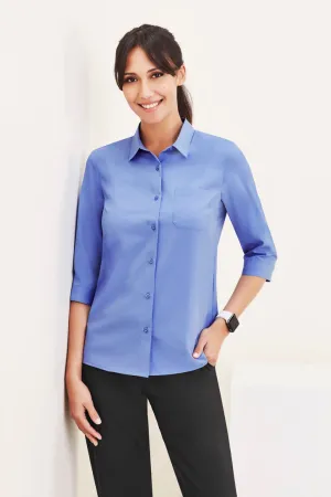 Biz Care Womens Florence 3/4 Sleeve Shirt (1st 7 Colors) (CS951LT)