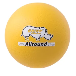 Champion Sports 7 Inch Rhino Skin Allround Medium Bounce Foam Ball