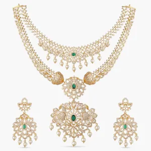 Jivika Nakshatra CZ Necklace Set