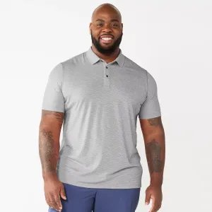 Large and tall square. 9. Performance polo. Apt. 9, light gray