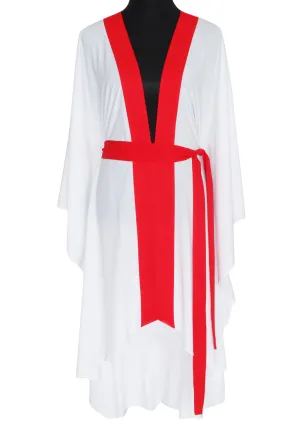 Monochrome - White Kimono (Red)