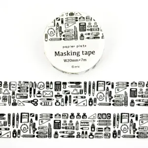 Papier Platz x Eric Small Things Washi Tape - Stationery (20mm)