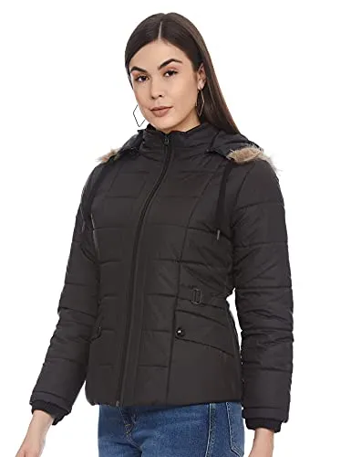 Qube by Fort Collins Women's Cape Jacket (39207_Black_M)