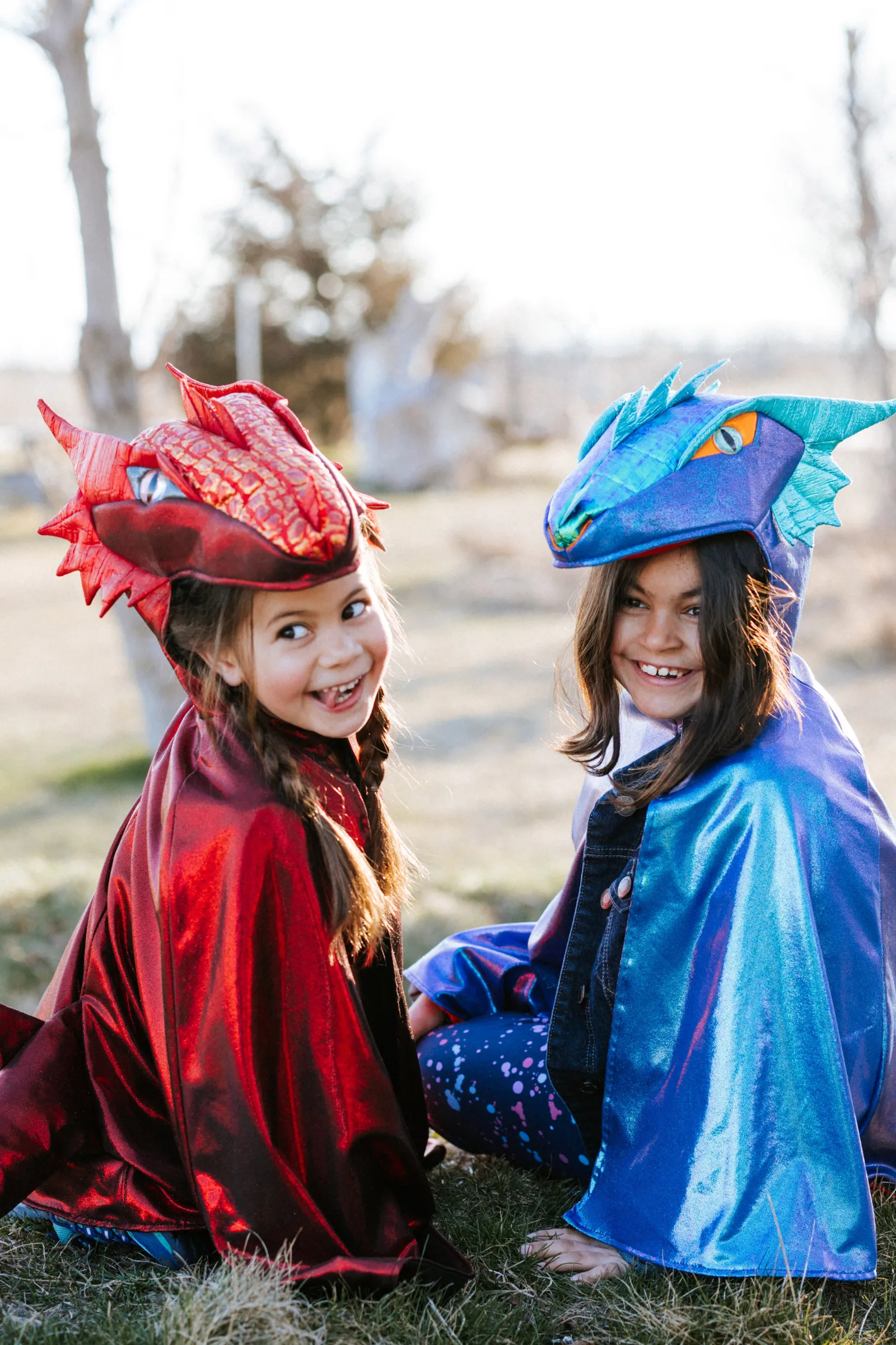 Ruby The Metallic Dragon Cape