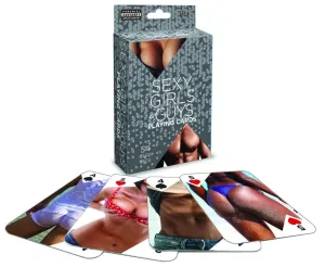 Sexy Guys and Girls Playing Cards