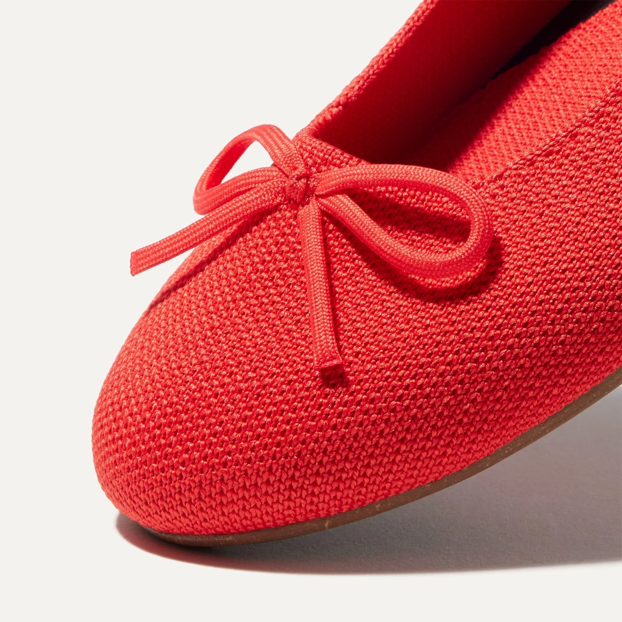 The Ballet Flat - Glamour Red