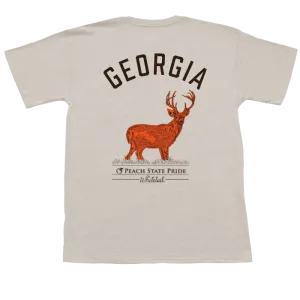 Topo Deer Short Sleeve Pocket Tee