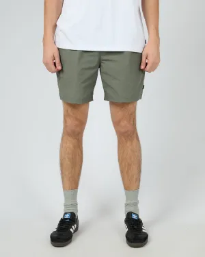 Vacay Nylon Short Khaki