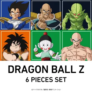 ＜ドラゴンボールZ＞6 PIECES SET/ベジータ ナッパ 栽培マン ヤジロベー チャオズ 天津飯　アンダーパンツ　メンズ　ポリエステルタイプ